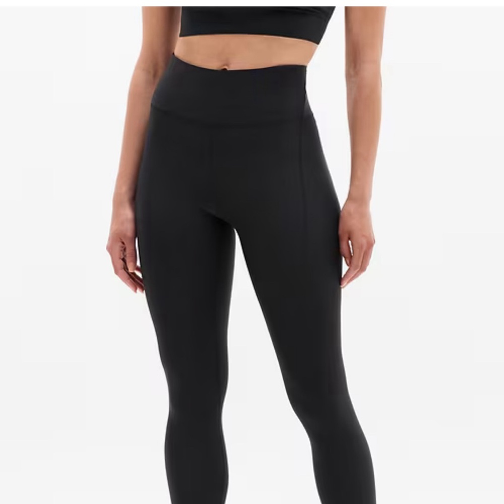 Athleta Black High-Waist Leggings